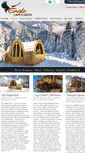 Mobile Screenshot of eaglelogcabins.com